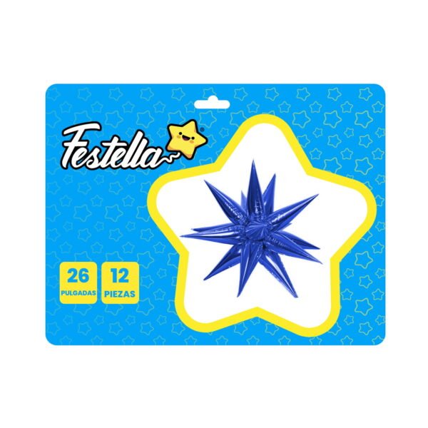 GLOBO DE ESTRELLA 12 PIEZAS - Imagen 12