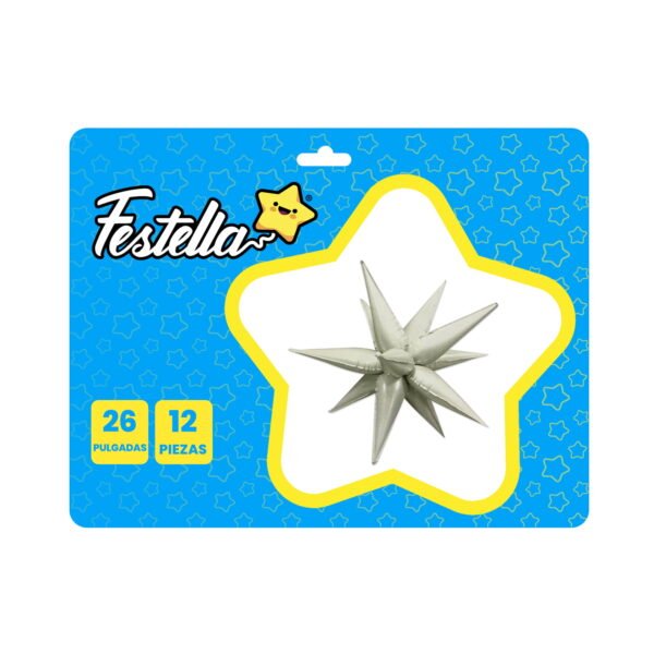 GLOBO DE ESTRELLA 12 PIEZAS - Imagen 8