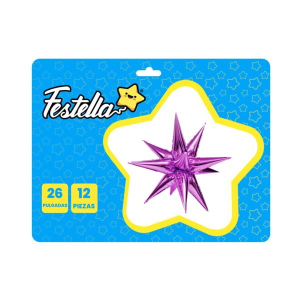 GLOBO DE ESTRELLA 12 PIEZAS - Imagen 11