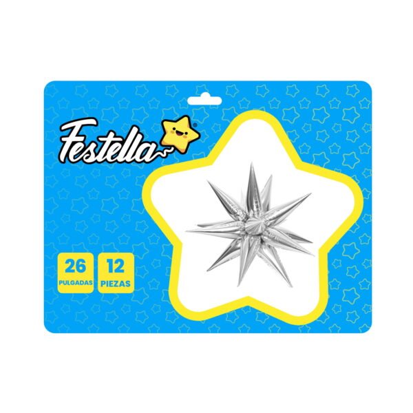 GLOBO DE ESTRELLA 12 PIEZAS - Imagen 10