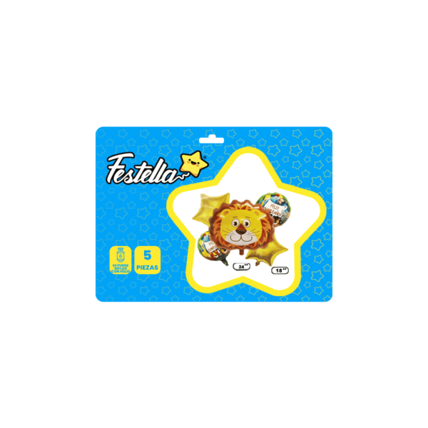 KIT DE GLOBO ANIMALES 5" - Imagen 2