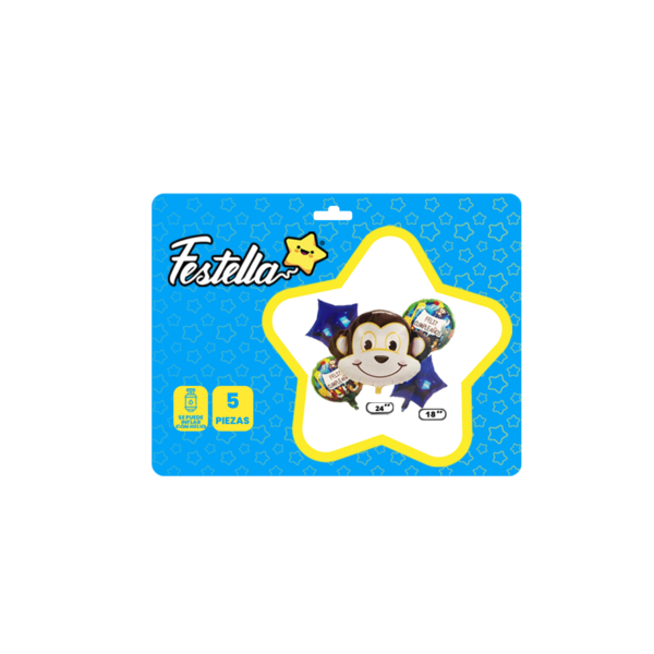 KIT DE GLOBO ANIMALES 5" - Imagen 6