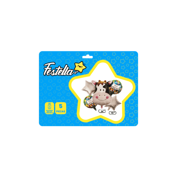KIT DE GLOBO ANIMALES 5" - Imagen 3