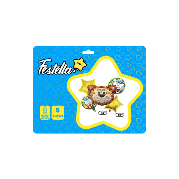 KIT DE GLOBO ANIMALES 5" - Imagen 5