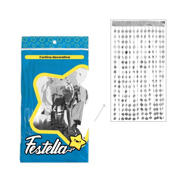 CORTINA DECORATIVA DE BOLAS - Imagen 5