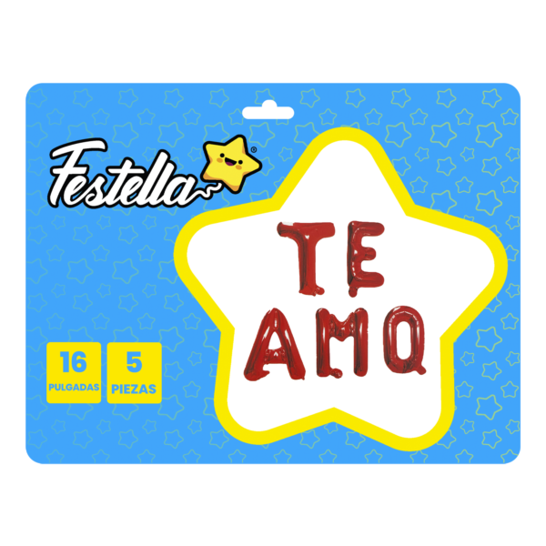 GLOBO TE AMO 16" - Imagen 3