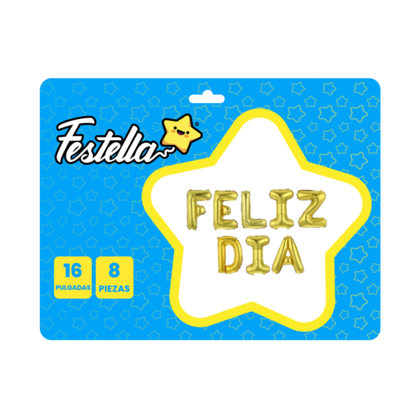 GLOBO FELIZ DÍA 16" - Imagen 7