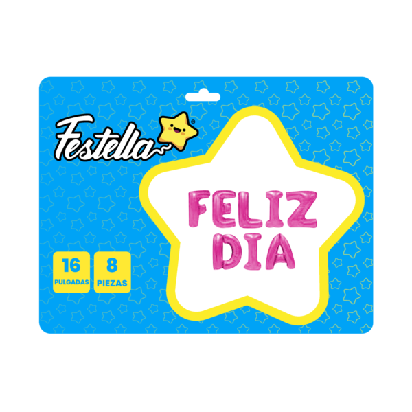 GLOBO FELIZ DÍA 16" - Imagen 2