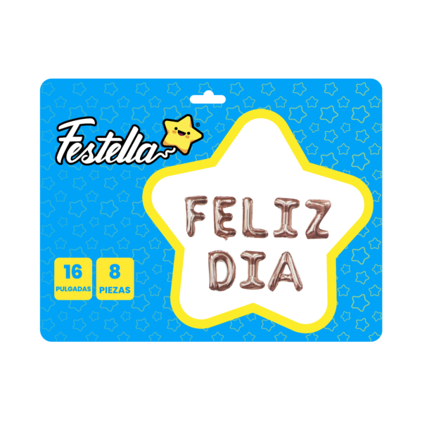 GLOBO FELIZ DÍA 16" - Imagen 3