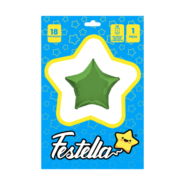 GLOBO DE ESTRELLA 18" - Imagen 2