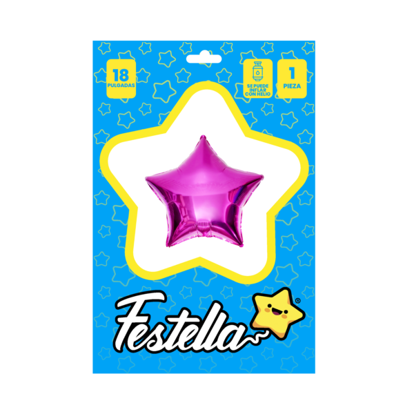 GLOBO DE ESTRELLA 18" - Imagen 9