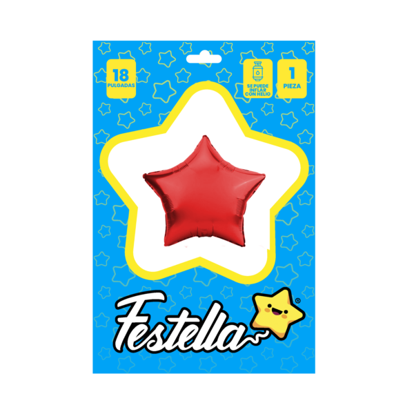 GLOBO DE ESTRELLA 18" - Imagen 8