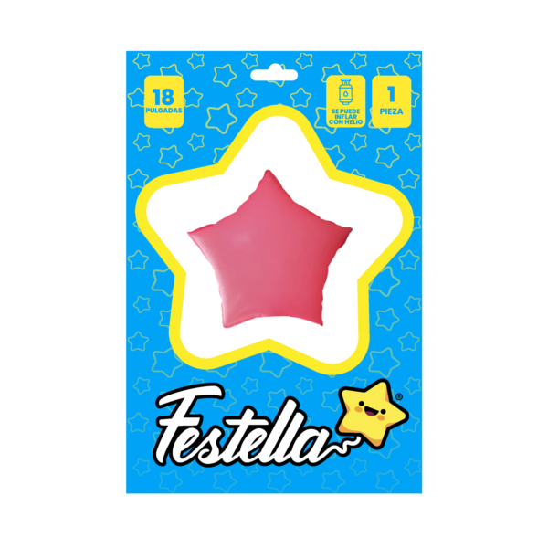 GLOBO DE ESTRELLA 18" - Imagen 5