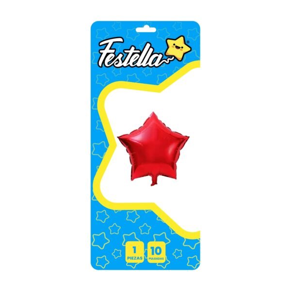 GLOBO DE ESTRELLA 10" - Imagen 9