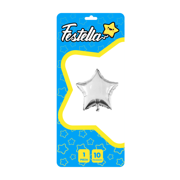 GLOBO DE ESTRELLA 10" - Imagen 4