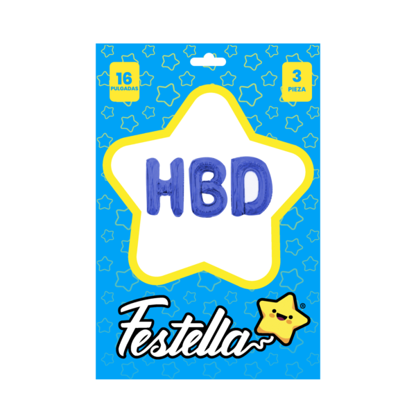 KIT DE GLOBO HBD 16" - Imagen 3