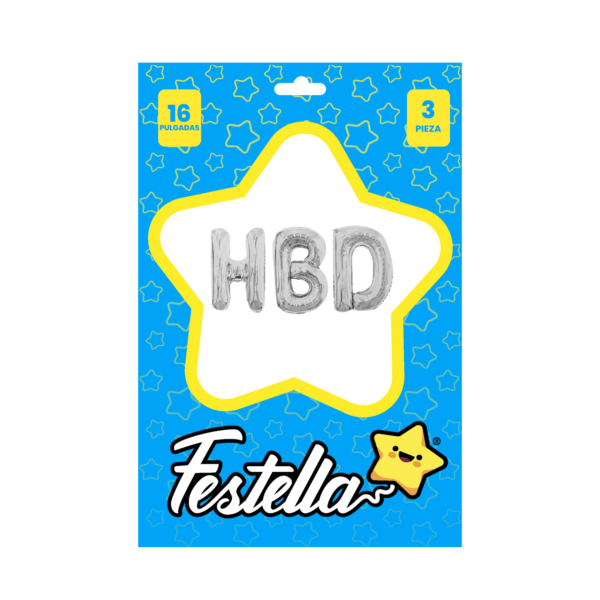 KIT DE GLOBO HBD 16" - Imagen 5