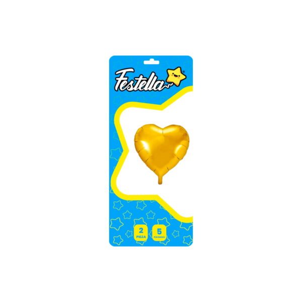 GLOBO DE CORAZÓN 5" - Imagen 5