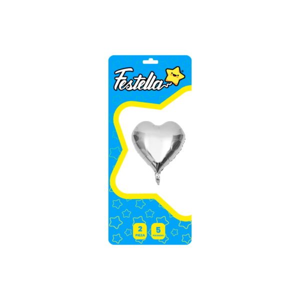 GLOBO DE CORAZÓN 5" - Imagen 3