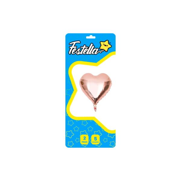 GLOBO DE CORAZÓN 5" - Imagen 4