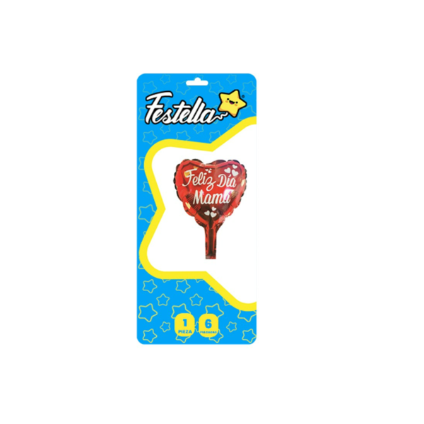 GLOBO DE CORAZÓN 6" - Imagen 6