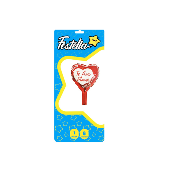 GLOBO DE CORAZÓN 6" - Imagen 4