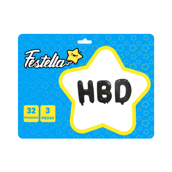KIT DE GLOBO HBD 32" - Imagen 4