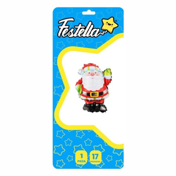 GLOBO MUÑECO NAVIDEÑO 17" - Imagen 2