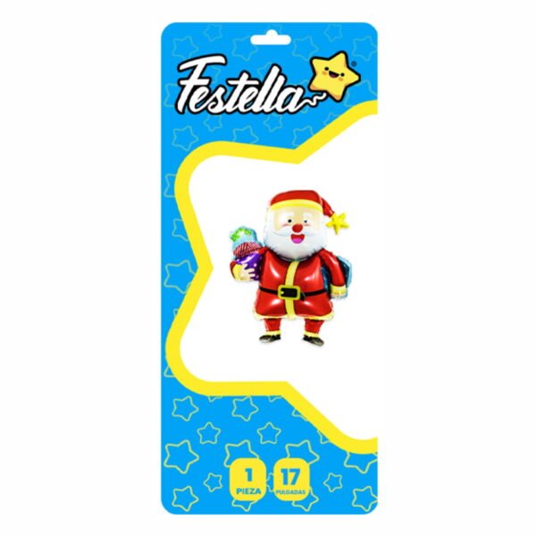 GLOBO MUÑECO NAVIDEÑO 17" - Imagen 4